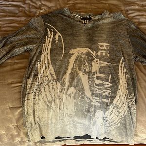 Buffalo Brand long sleeved cotton pull over size Large